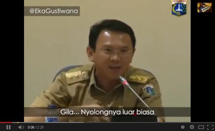 Eka Gustiwana : Sikat Habis (Ahok, Risma & Ganjar Pranowo)