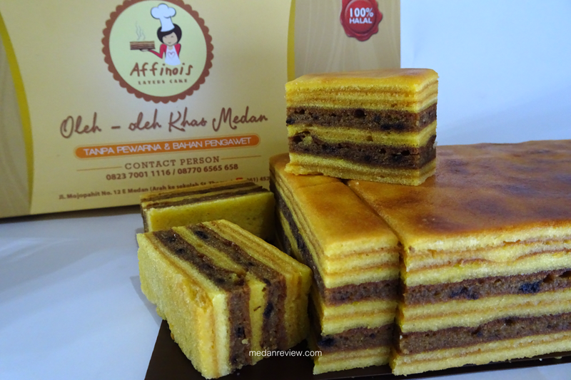 Affionis : Layers Cake Oleh-oleh Khas Medan