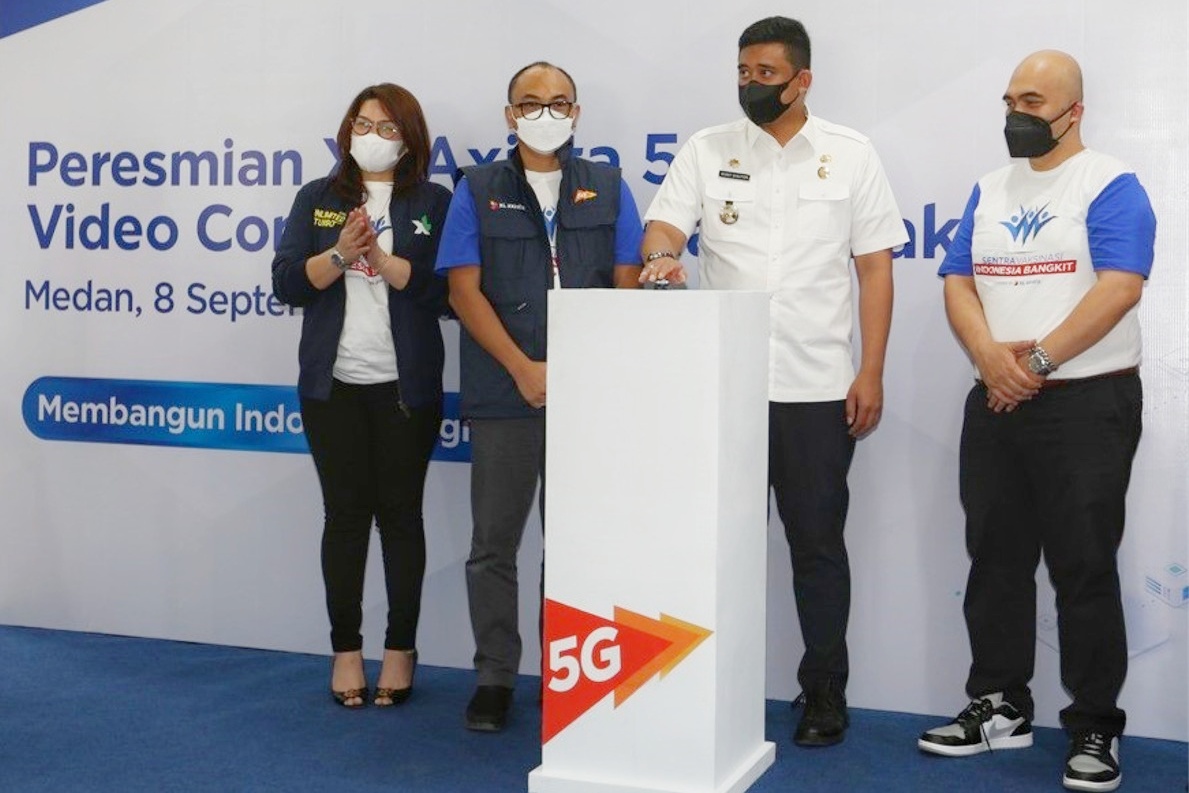 XL Axiata Medan Perkenalkan Jaringan 5G Dan Gelar Program Sentra Vaksinasi Indonesia Bangkit (SVIB)