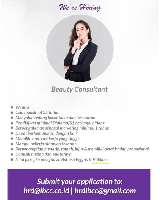 BEAUTY CONSULTANT di IMPRESSIONS Body Care Centre