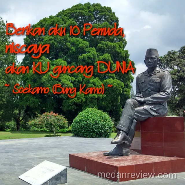 Rumah Pengasingan Bung Karno, Berastagi - Tanah Karo