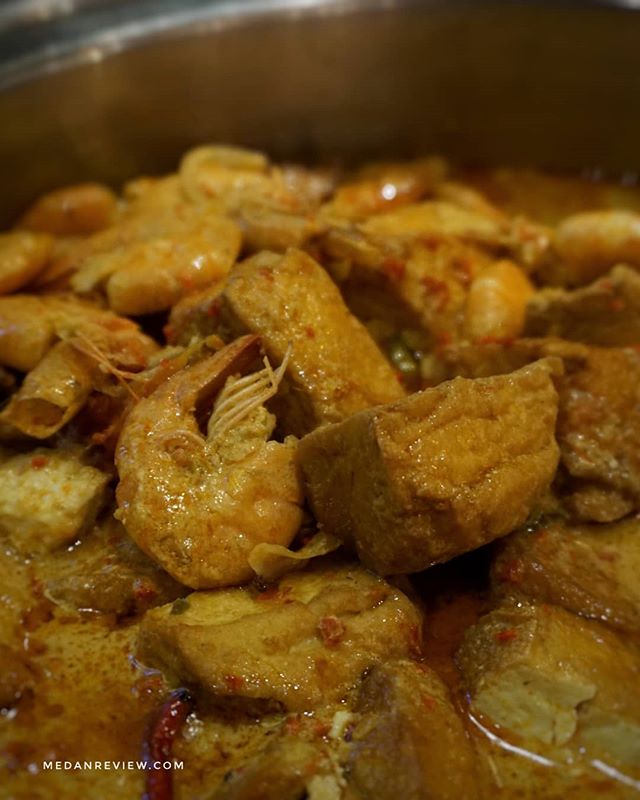 Gulai Tahu dan Udang